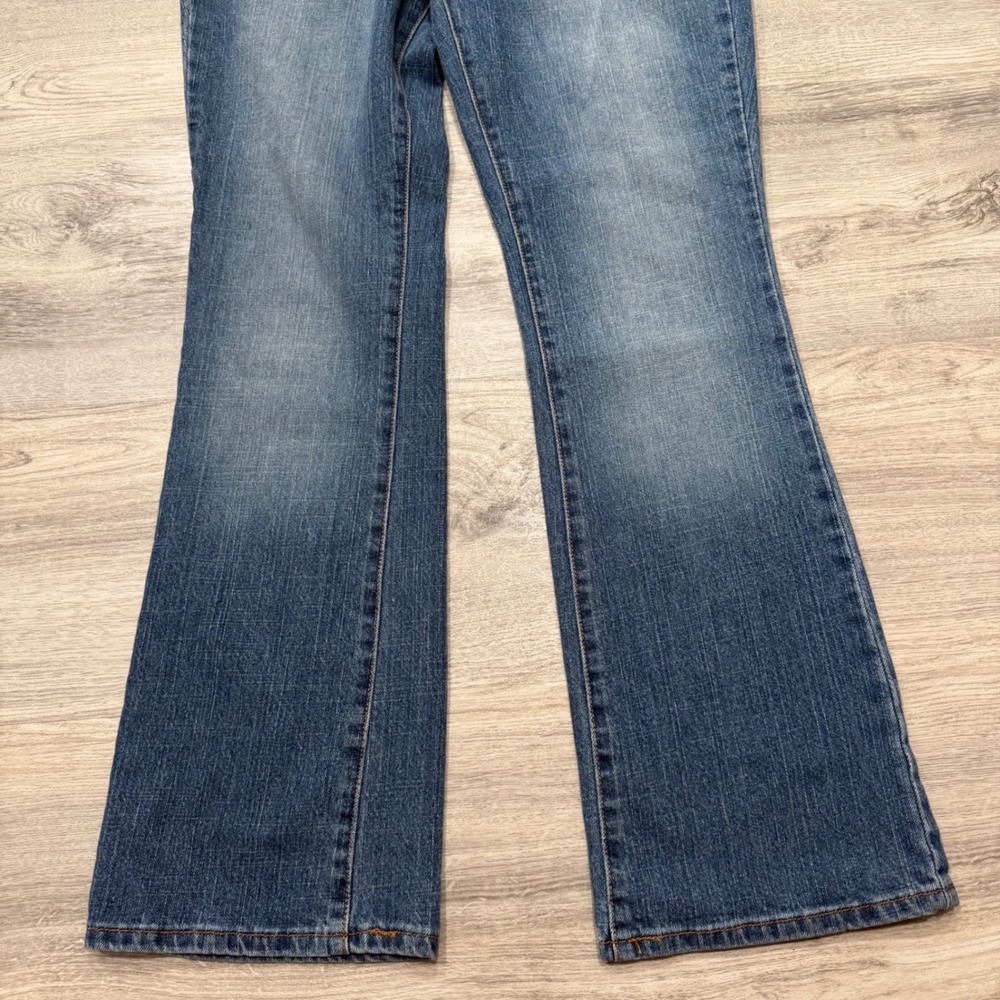 Levis 515 Boot Cut Jeans Womens 8S Medium Wash Denim Mid Rise Blue Pants - Picture 8 of 12